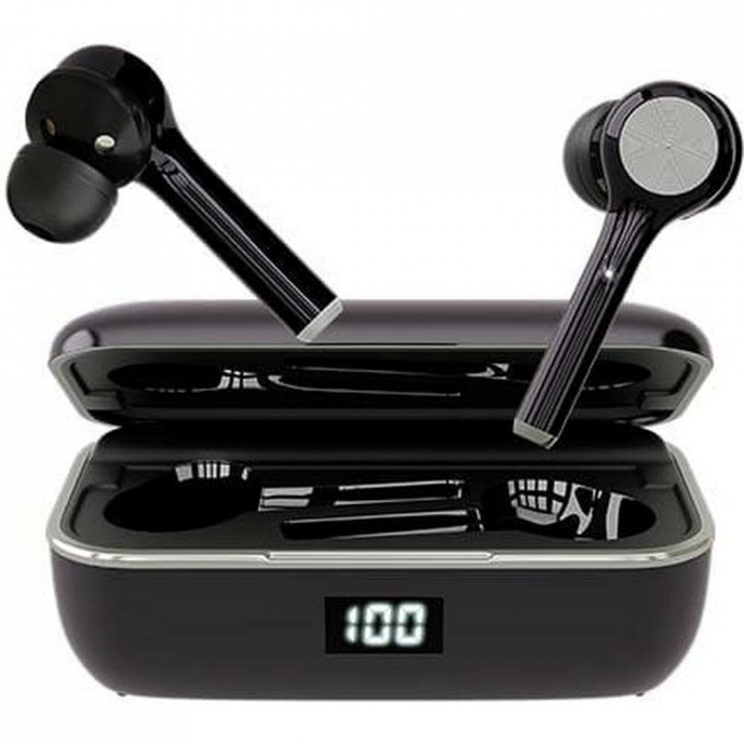 Гарнитура вкладыши HIPER TWS BORA темно-серый HTW-HDX1