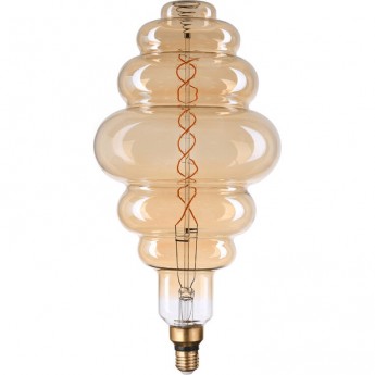 Лампочка HIPER LED VINTAGE FILAMENT FLEXIBLE MARSHMALLOW 8W 520Lm E27 120275 1800K AMBER