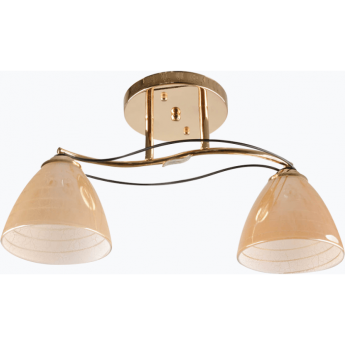 Люстра HIPER 2хE27х60Вт GOLD/CHROME H011-2 Люстра HIPER 2хE27х60Вт GOLD/CHROME H011-2