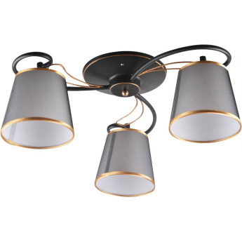 Люстра HIPER 3хE27х60Вт BLACK/GOLD H055-3 Люстра HIPER 3хE27х60Вт BLACK/GOLD H055-3