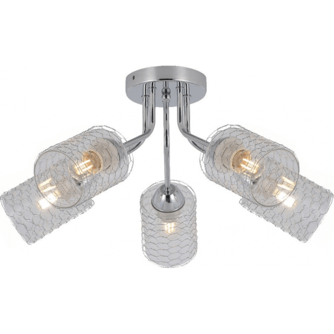 Люстра HIPER 5E2760Вт CHROME H180-5