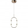 Подвес HIPER 12Вт 4000K WHITE/GOLD H832-0