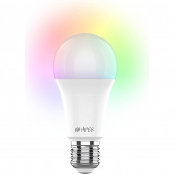 Умная LED лампочка Wi-Fi HIPER IOT A61 RGB