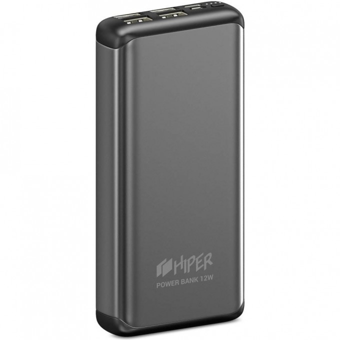 Внешний аккумулятор HIPER POWER BANK MS20000 Space Gray Внешний аккумулятор HIPER POWER BANK MS20000 Space Gray